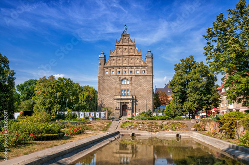 Building of UMK Collegium Maximum, Torun, Kuyavian-Pomeranian Voivodeship, Poland photo