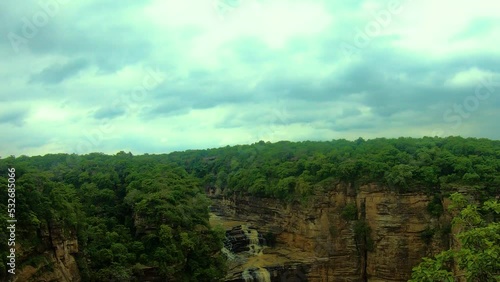 Rajdari Devdari Waterfalls is situated in Chandauli, 60 kms from Varanasi. The beautiful waterfalls are a popular picnic spot among the city dwellers. photo