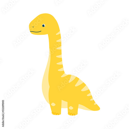 Cute dinosaur character