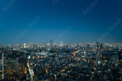 東京 風景 夜景 © Takahiro