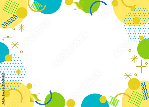 メンフィス　フレーム　背景