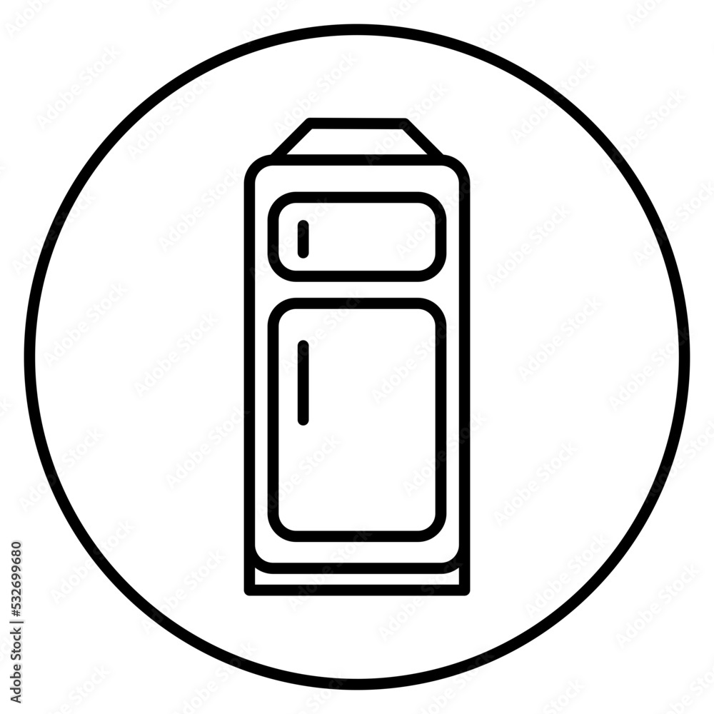 Obraz premium fridge icon
