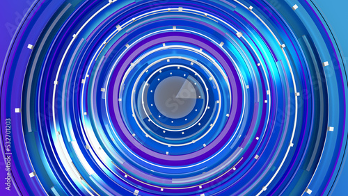 Abstract background. 3d render illustration, template for design. Circle backdrop