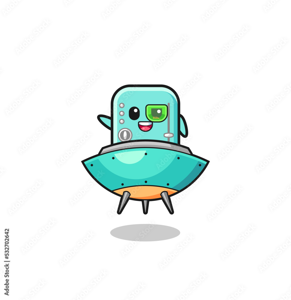 toaster cartoon riding a future spaceship toaster cartoon riding a future spaceship