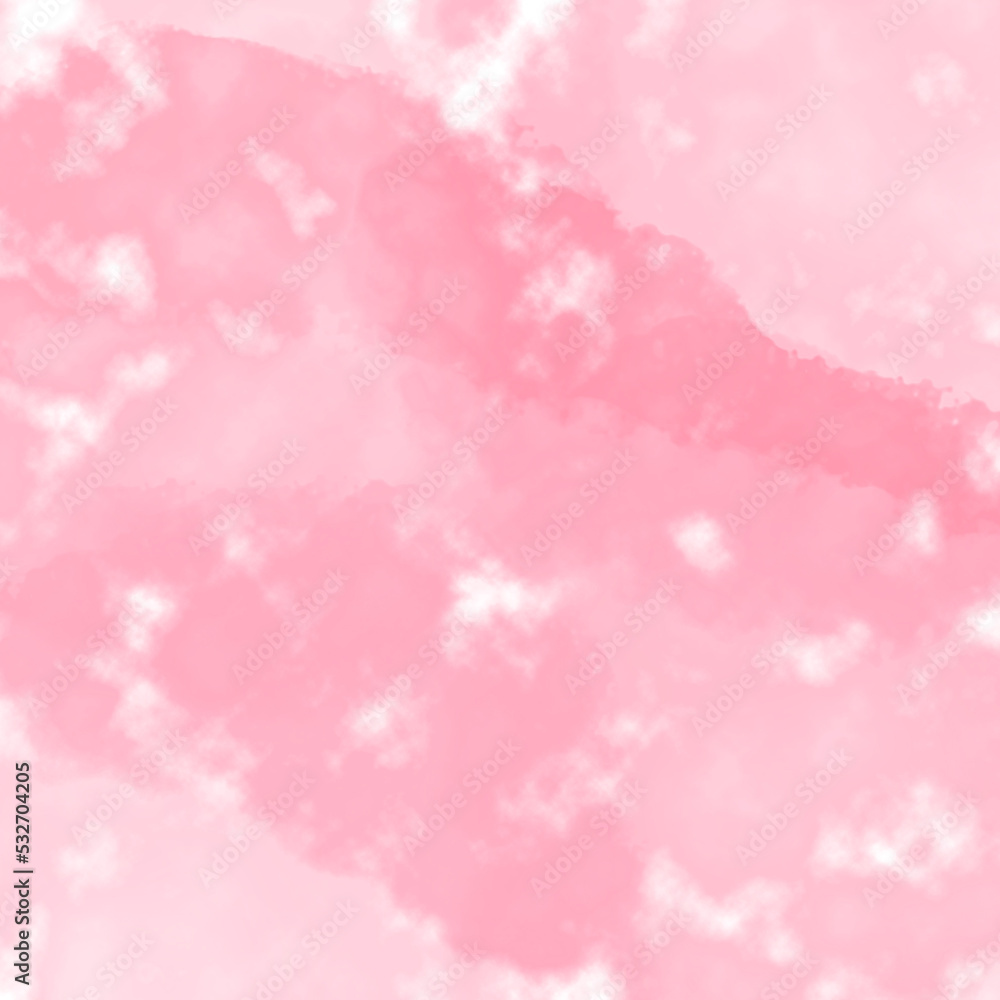 Abstract delicate pink watercolor background