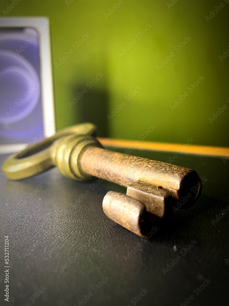 Obraz premium Old key..