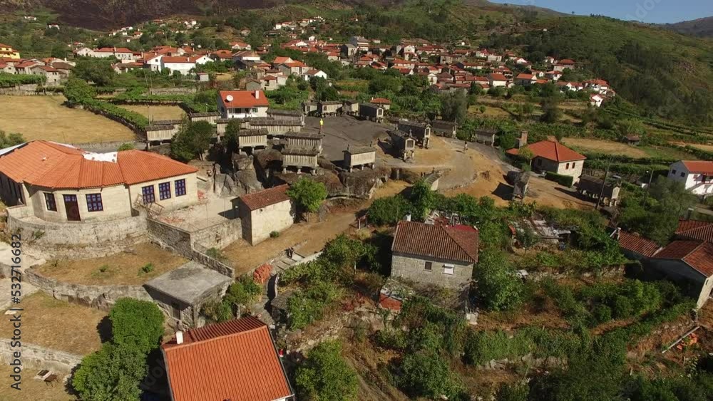 Village of Soajo, Portugal. Rural Landscape Village of Soajo, Portugal. Rural Landscape