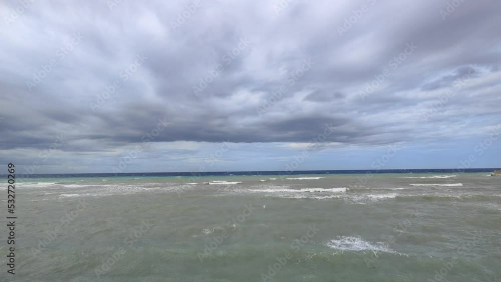 Cloudy beach before tropical storm, Siquijor, Philippines.
Cloudy beach before tropical storm, Siquijor, Philippines.