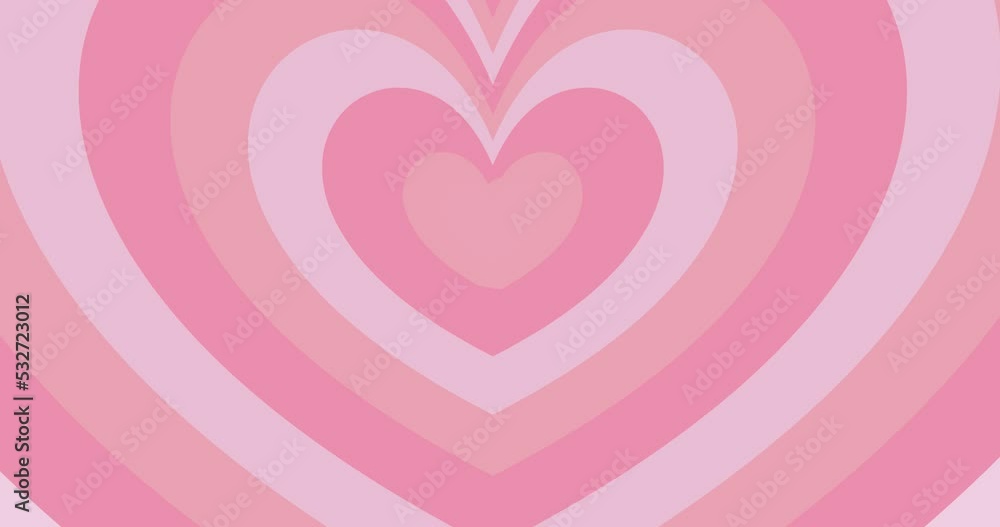 pink love heart dominant background animation pink love heart dominant background animation