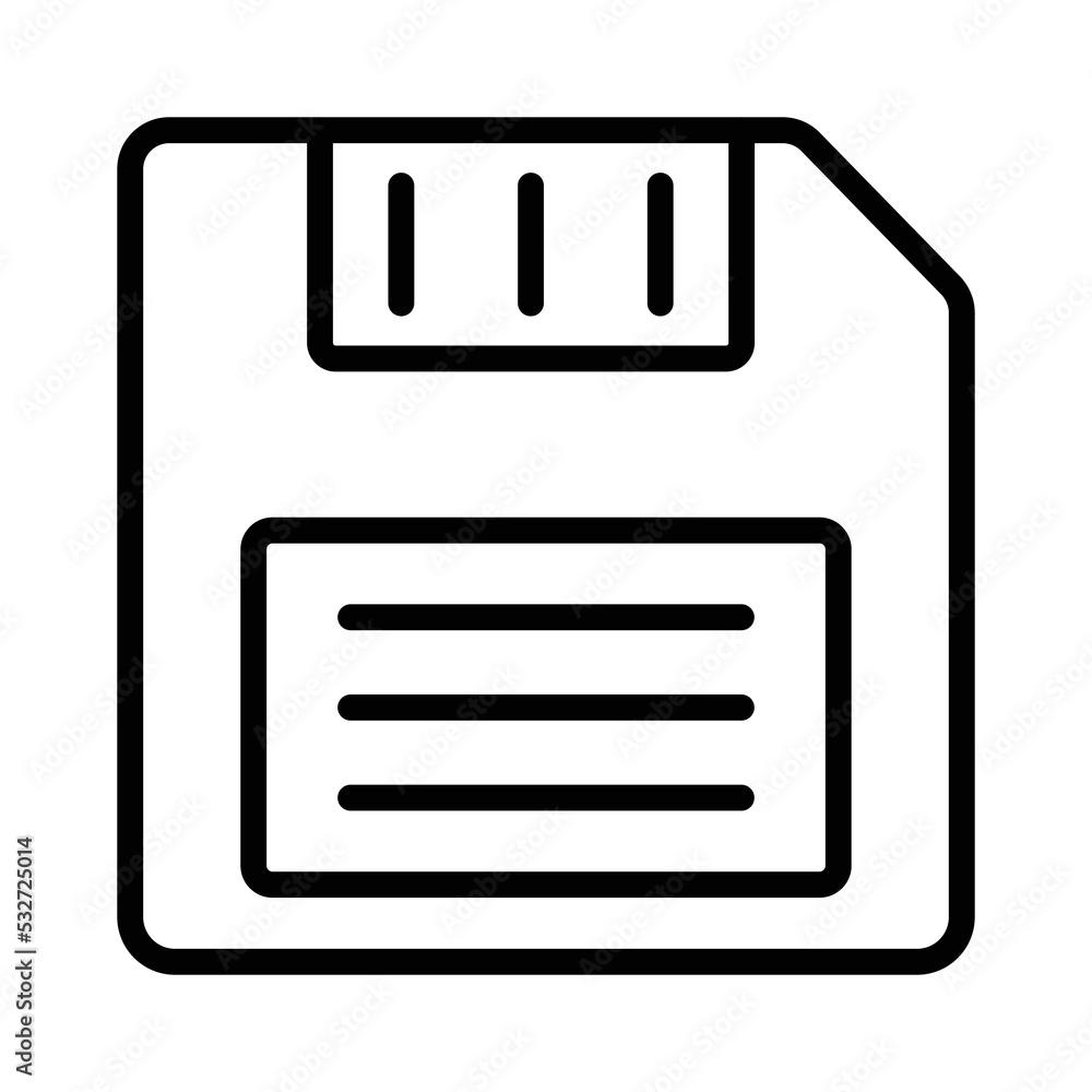 Floppy disk Vector Icon which is suitable for commercial work and easily modify or edit it
Floppy disk Vector Icon which is suitable for commercial work and easily modify or edit it