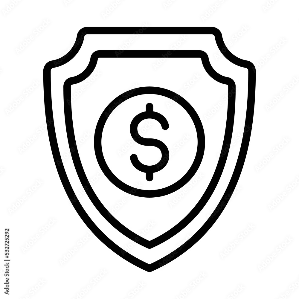 Dollar Shield Vector Icon which is suitable for commercial work and easily modify or edit it
Dollar Shield Vector Icon which is suitable for commercial work and easily modify or edit it