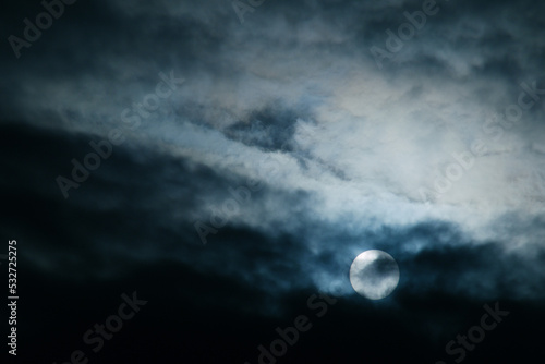 満月の夜空イメージ１