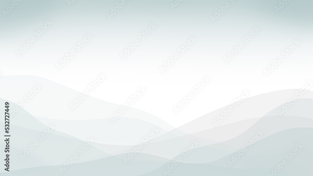 Abstract White Background with waves
