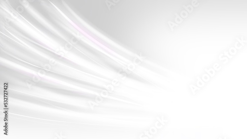 Abstract White Background with wavy lines 