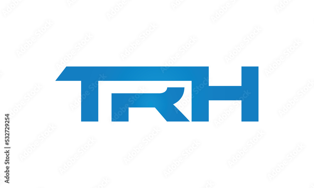 TRH letters Joined logo design connect letters with chin logo logotype icon concept
TRH letters Joined logo design connect letters with chin logo logotype icon concept