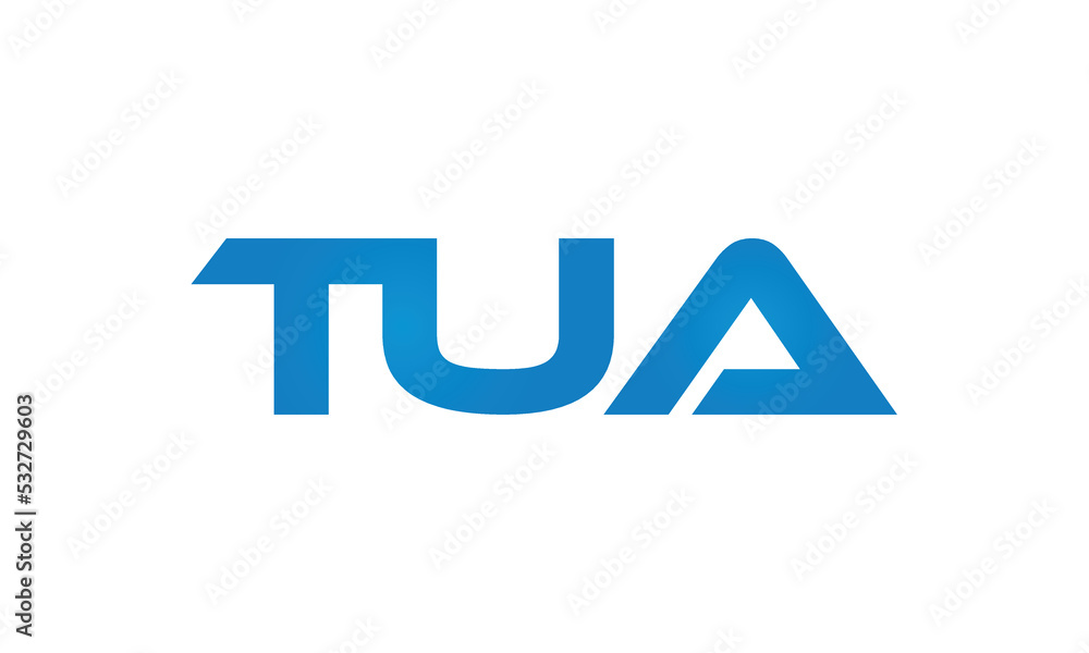 TUA letters Joined logo design connect letters with chin logo logotype icon concept
TUA letters Joined logo design connect letters with chin logo logotype icon concept