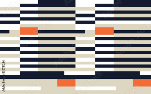 seamless multicolor stripes print pattern