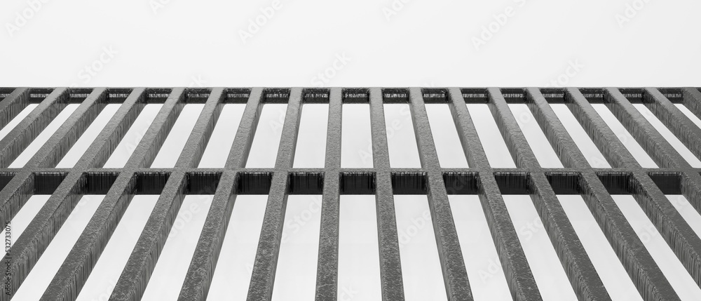 Naklejka premium empty barbecue bbq grill