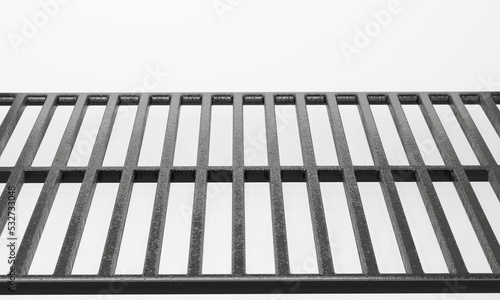 empty barbecue bbq grill