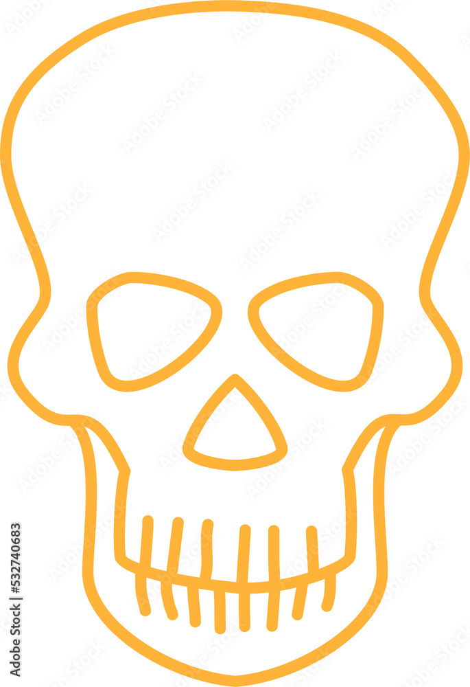 Grim reaper skeleton isolated outline skull doodle Grim reaper skeleton isolated outline skull doodle