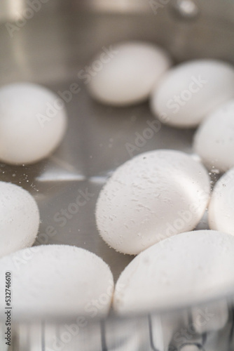 Hard boiled eggs