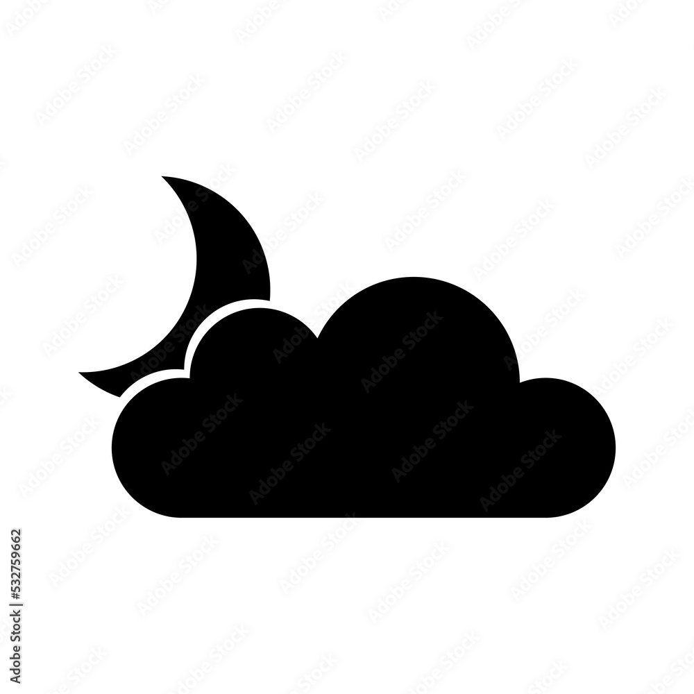 Graphic flat weather icon for your design and website Graphic flat weather icon for your design and website