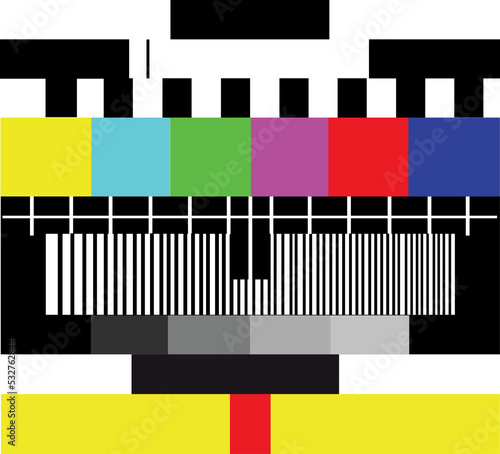 Test tv screen background