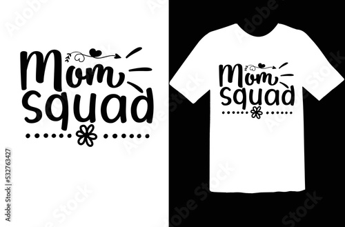 Mom squad svg design