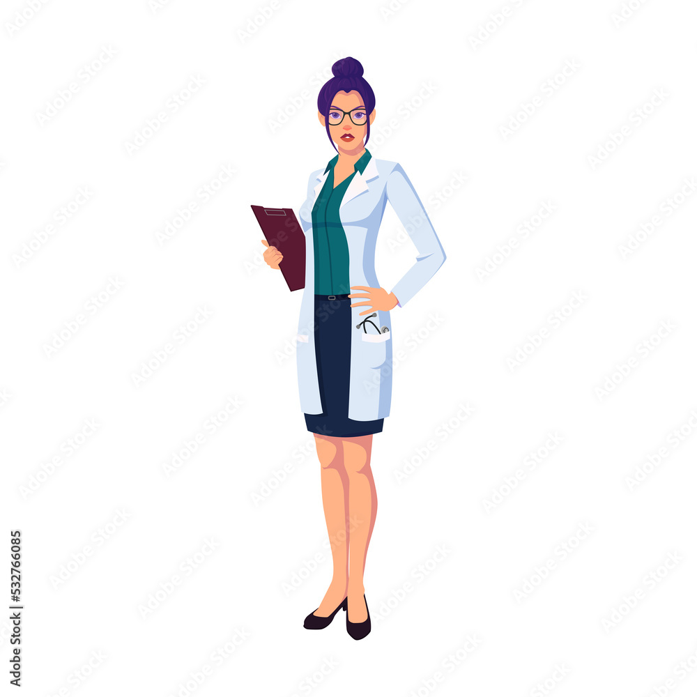 Female Doctor Wearing A White Coat
Female Doctor Wearing A White Coat