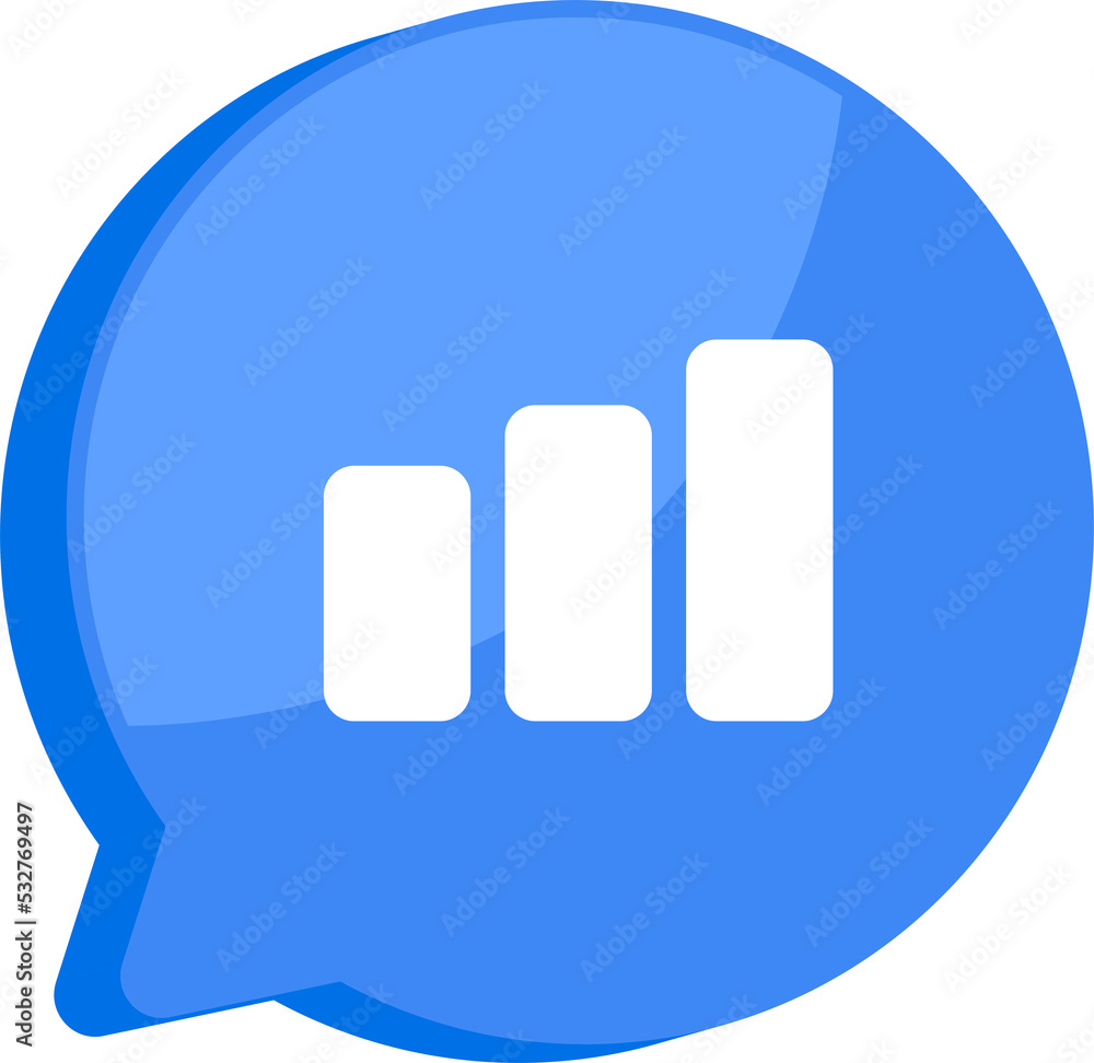 Blue notification mark symbol and social media communication message icon png transparent. 3D technology vector design. 3D rendering. Blue notification mark symbol and social media communication message icon png transparent. 3D technology vector design. 3D rendering.