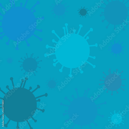 stylish background with viral images