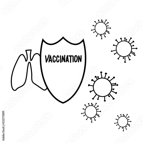 vector image mask protect against viruses