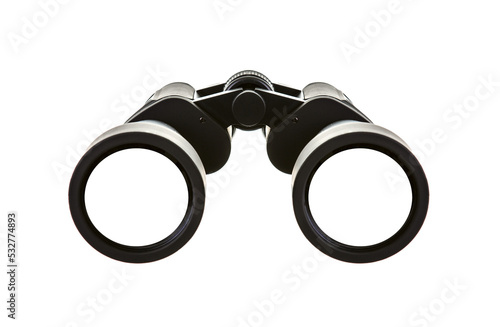 Pair of Binoculars on a transparent background (PNG)