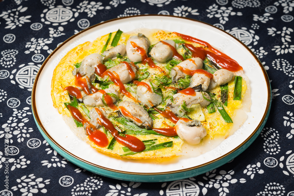 Chinese Mintai Chaotic Traditional Snack Oyster Fried
