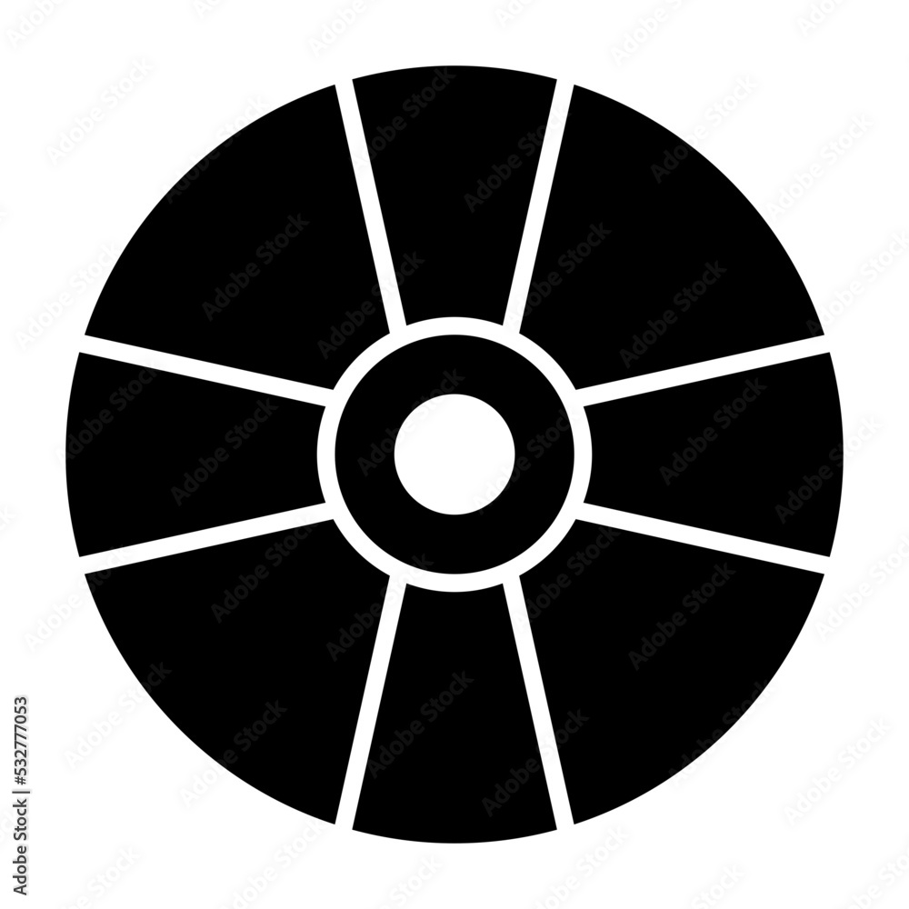 Cd Glyph Icon Cd Glyph Icon