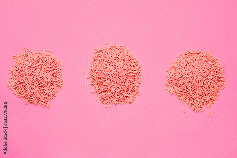 Soy ecological filler for cat litter, granules absorb moisture. Stock ... - Cat Litter Made From Soy With Silica Powder