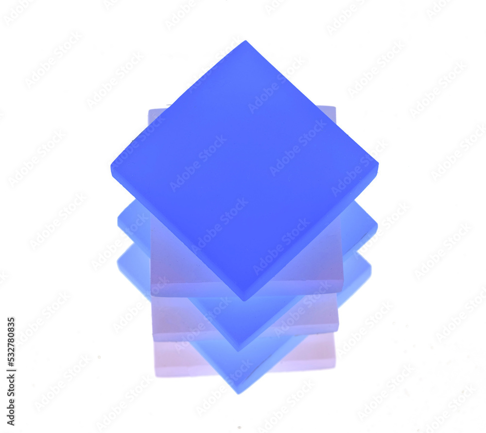 fluorescent blue squares fluorescent blue squares