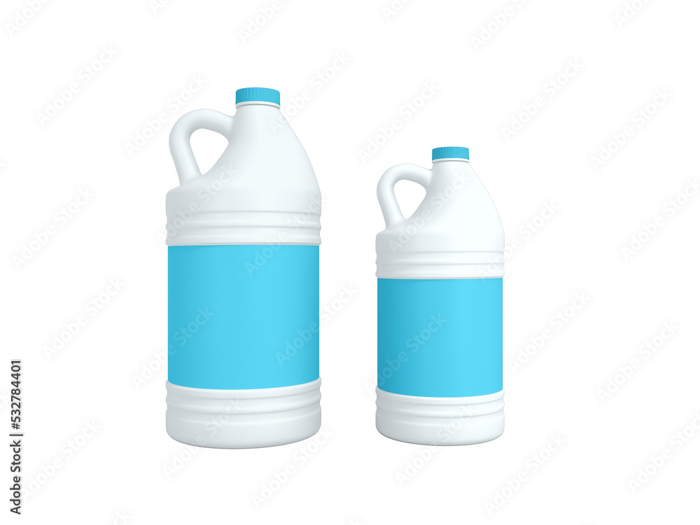 Transparent Plastic Gallon Image
