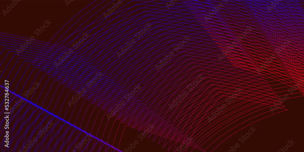 Abstract dark red background with blue purple lines Abstract dark red background with blue purple lines