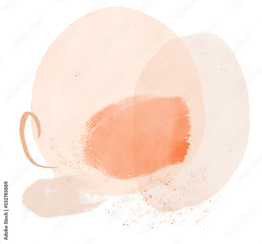 Fototapeta premium Contemporary Abstract Background Watercolor Element