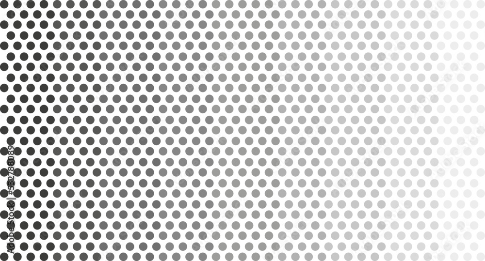 Seamless border pattern with dots. Polka dot vector background. Pop art border. eps10 Seamless border pattern with dots. Polka dot vector background. Pop art border. eps10