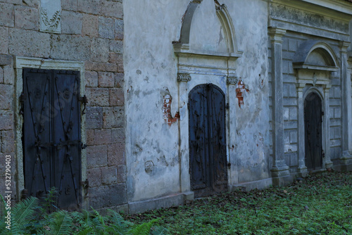 old cemetery with ancient crypts © Iveta
