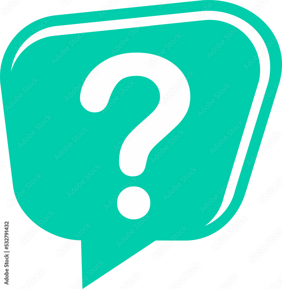 speech bubble with question mark like quiz. flat trend modern quick hint logotype graphic design web element isolated on white speech bubble with question mark like quiz. flat trend modern quick hint logotype graphic design web element isolated on white