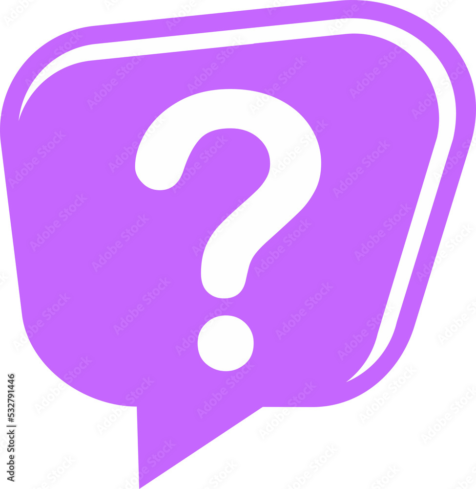 speech bubble with question mark like quiz. flat trend modern quick hint logotype graphic design web element isolated on white speech bubble with question mark like quiz. flat trend modern quick hint logotype graphic design web element isolated on white