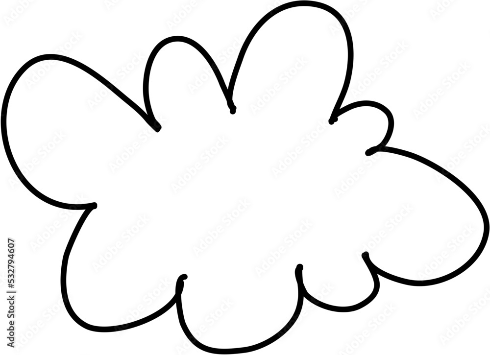 Children Draw Cloud Doodle Children Draw Cloud Doodle