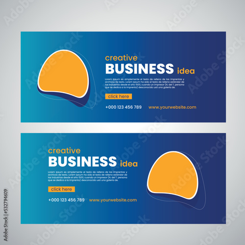 Social Media Cover Template Design for Facebook and others