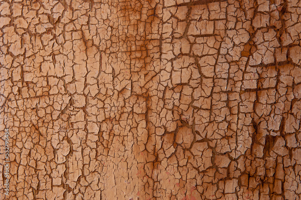 Background from wooden old boards with cracked paint. Vintage green fence texture as abstract background. Craquelure cracks. Background from wooden old boards with cracked paint. Vintage green fence texture as abstract background. Craquelure cracks.