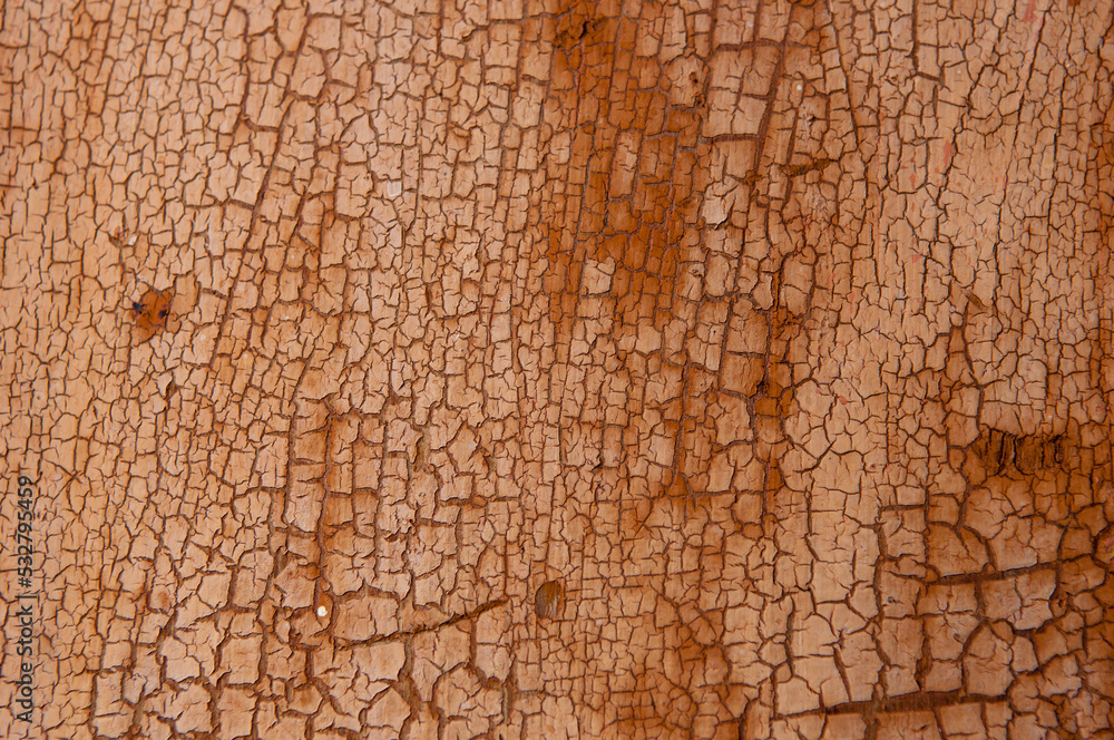 Background from wooden old boards with cracked paint. Vintage green fence texture as abstract background. Craquelure cracks. Background from wooden old boards with cracked paint. Vintage green fence texture as abstract background. Craquelure cracks.