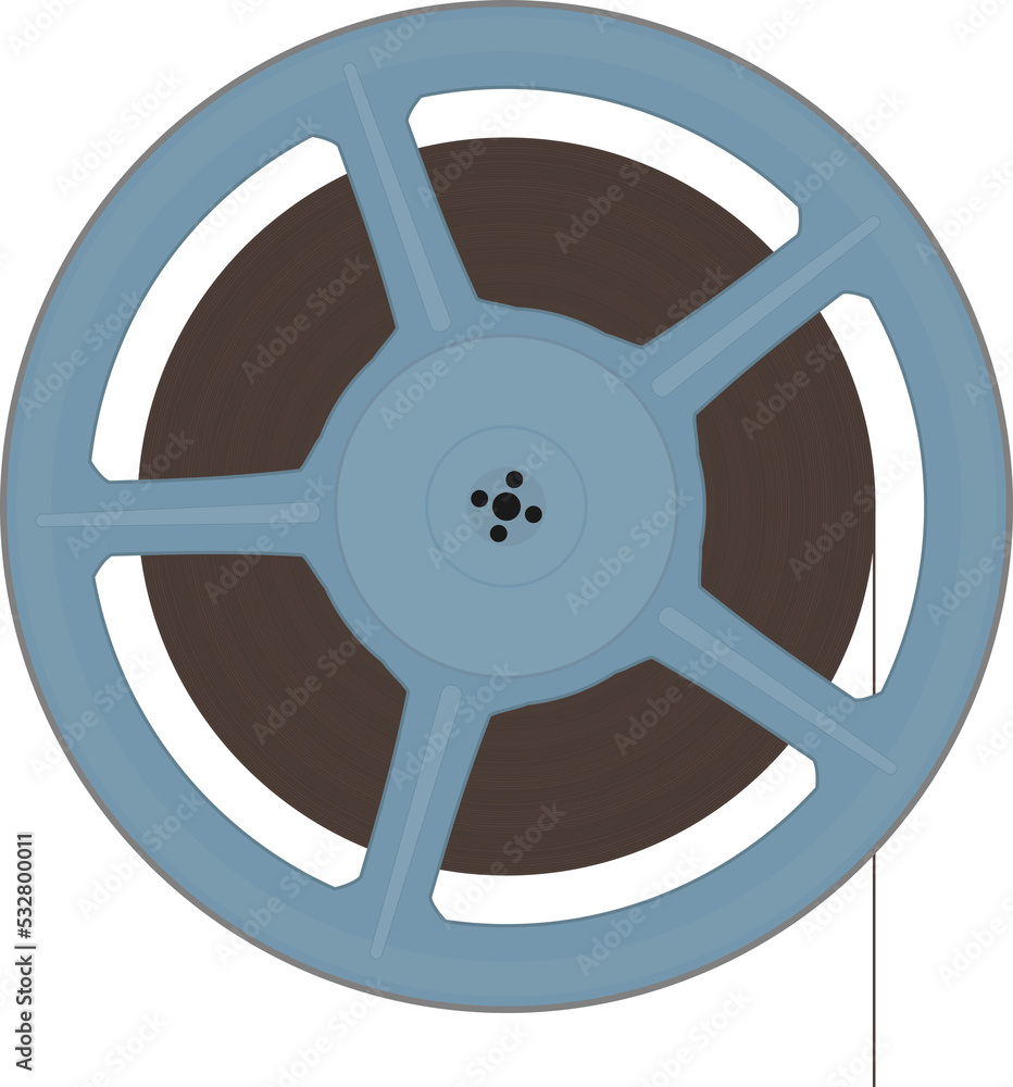 Fototapeta premium Film spool.