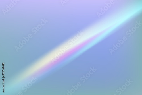 Rainbow highlights on a black background.Glare or reflection from water and glass.Glittering particles for social media backgrounds, product presentations, photo shots.